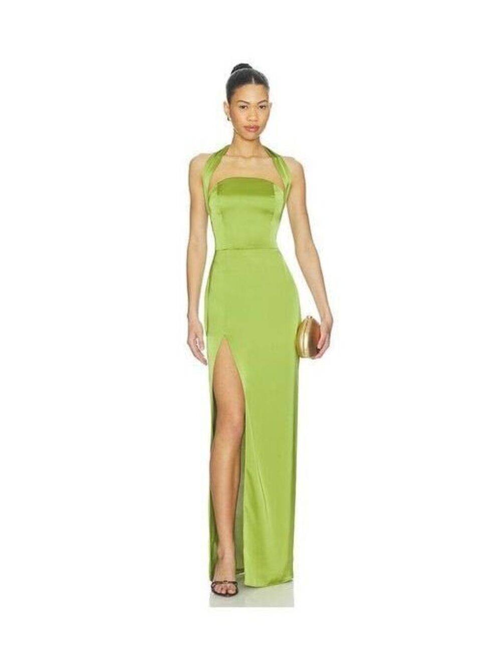 Amanda Uprichard Women's Green Cynthia Gown